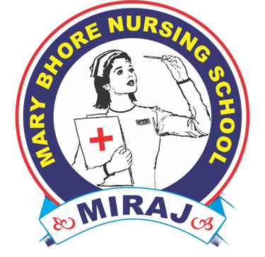 Mery bhore school of nursing logo