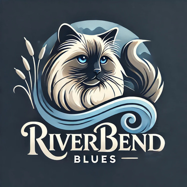 Riverbend Blues Cattery logo