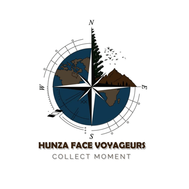 Hunza Face Voyageurs logo