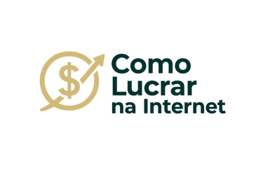 Como lucrar na internet logo