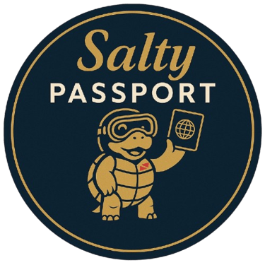 Dive. Travel. Repeat. logo