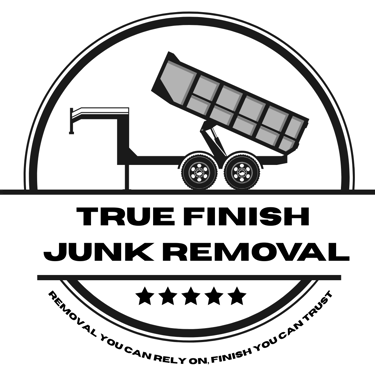 True Finish Junk Removal logo