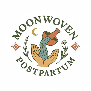 Moonwoven Postpartum logo