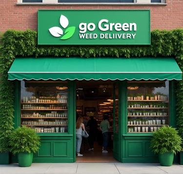Go Green Weed Delivery logo