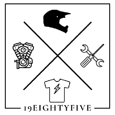 19eightyfive - Twoje miejsce z kaskami logo