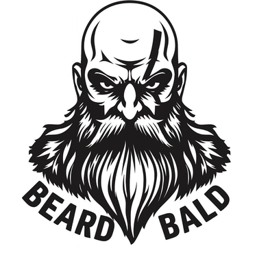 Beard and Bald logo