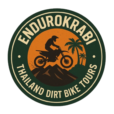 Enduro Krabi motorcycle adventure logo