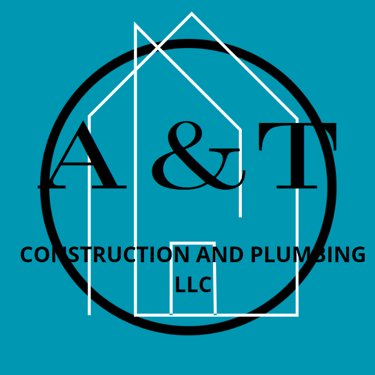 A&T CONSTRUCTION AND PLUMBING logo