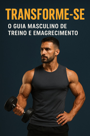 Transforme-se: O Guia Masculino de Treino e Emagrecimento logo