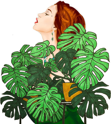 Lady Plant Lover logo