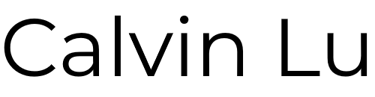 Calvin Lu logo