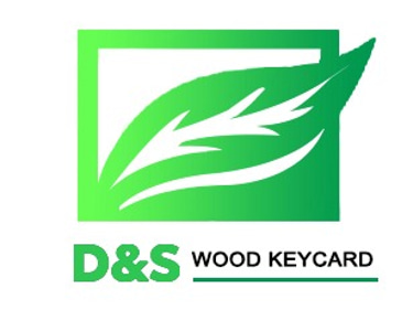 D&S wooden keycard logo