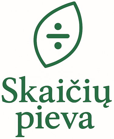 Skaičių pieva logo