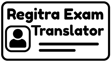 RegitraDrivingTranslator logo