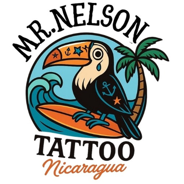 Mr.Nelson Tattoo logo