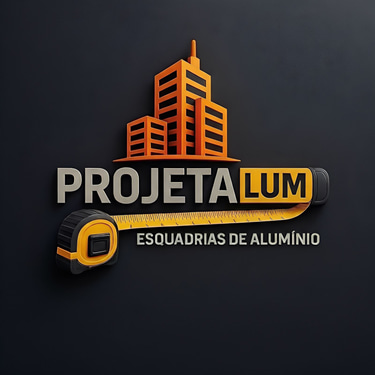 Serralheria Projetalum- Esquadria de Alumínio logo