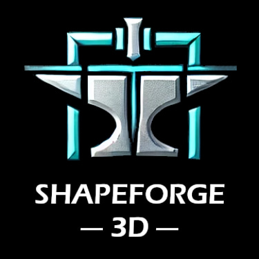 ShapeForge3D logo
