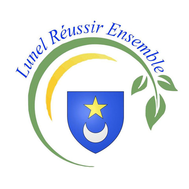 Lunel réussir ensemble logo
