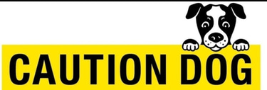 Caution Dog logo
