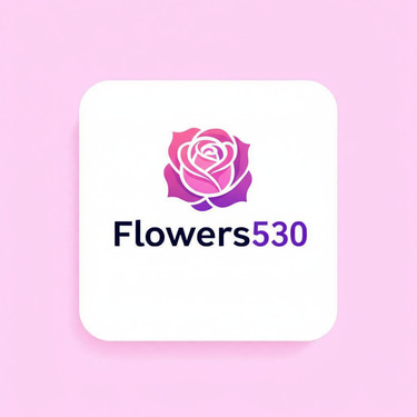 Flowers in the 530 logo