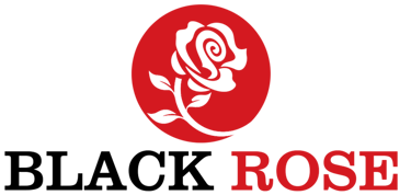 Black Rose Florist logo