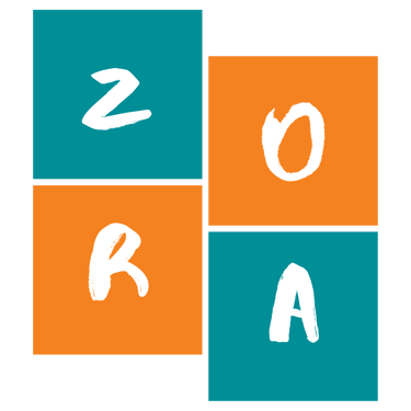 Association for social, cultural and creative development ZORA logo