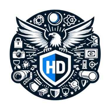 HD Sistemas de Segurança – Câmeras e Alarmes em Curitiba logo