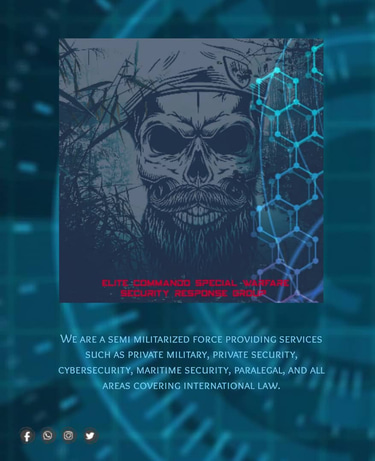 Elite Commando Special Warfare Security Response Group  logo