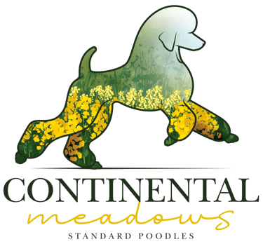 Continental Meadows Standard Poodles logo