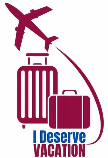 I Deserve Vacation logo