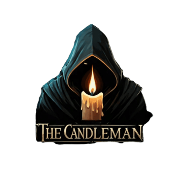The Candle Man Studios logo