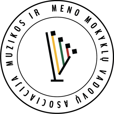 MUZIKOS IR MENO MOKYKLŲ VADOVŲ ASOCIACIJA logo