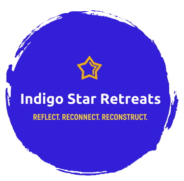 Indigo Star Retreats | Reflect. Reconnect. Reconstruct.  logo