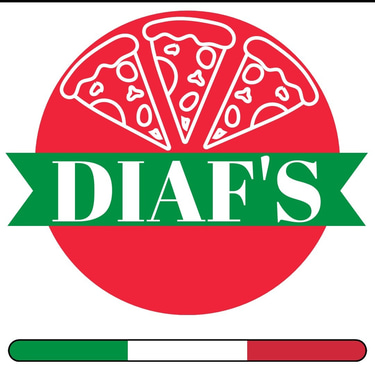 DIAF'S PIZZA logo
