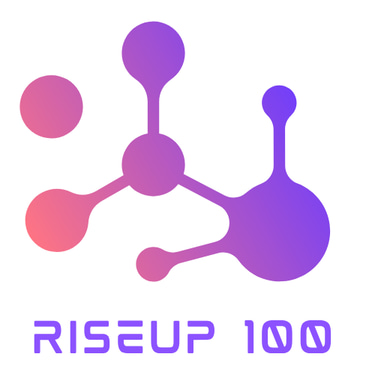 RiseUp100 logo