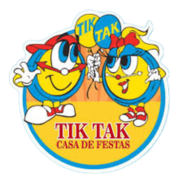 Tik Tak Casa de Festa Infantil em Botafogo logo