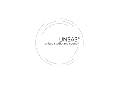 UNSAS-united studio and sound® logo
