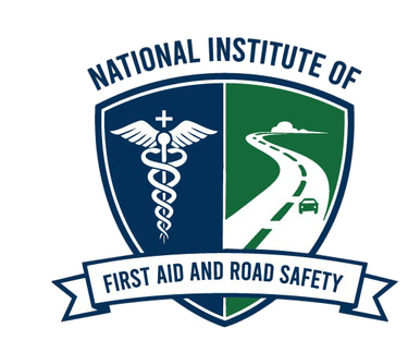 National Institute of First Aid and Road Safety logo