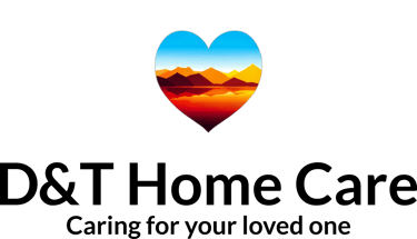 D&T Home Care logo