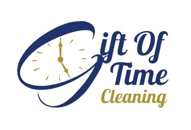 gift of time cleaning, residential cleaning, commercial cleaning, best cleaning logo
