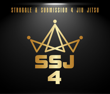 Struggle and submission 4 jiu jitsu logo