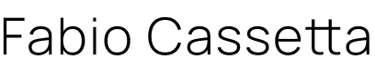 Fabio Cassetta | Portfolio logo
