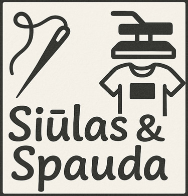 Siūlas ir Spauda logo