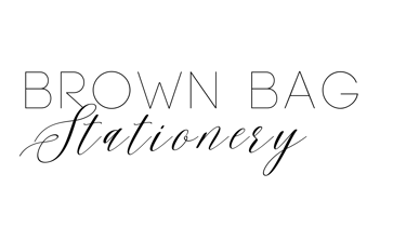 Brown Bag Stationery logo