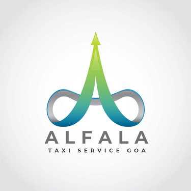 Alfala taxi service Goa logo