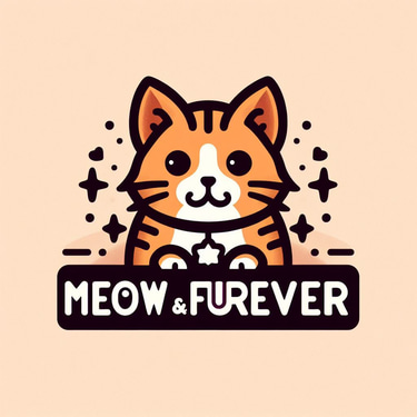 Meow and Furever Cat Rescue logo