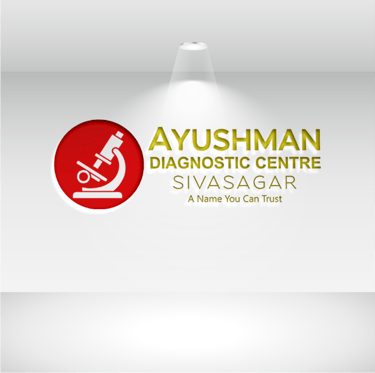 AYUSHMAN DIAGNOSTIC CENTRE logo