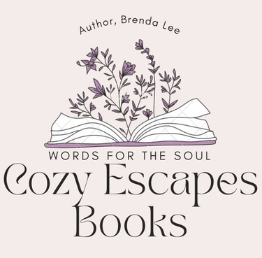 Author Brenda Lee, Cozy Escapes Books, Children Books, Adult Books, Children Coloring Books, Planners Bible Journals  logo
