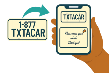 877-TXT-A-CAR logo