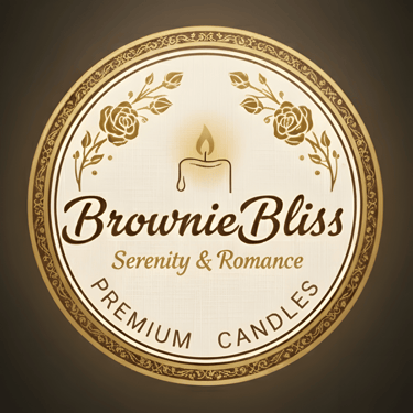 BrownieBliss Premium Candles logo